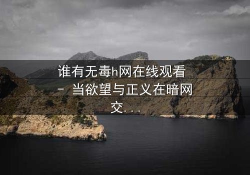 谁有无毒h网在线观看 - 当欲望与正义在暗网交锋,谁能全身而退?