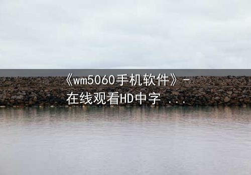 《wm5060手机软件》- 在线观看HD中字 - 当代码掌控生死