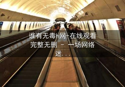 谁有无毒h网-在线观看完整无删 - 一场网络迷宫的致命诱惑