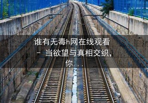 谁有无毒h网在线观看 - 当欲望与真相交织,你敢点开吗?