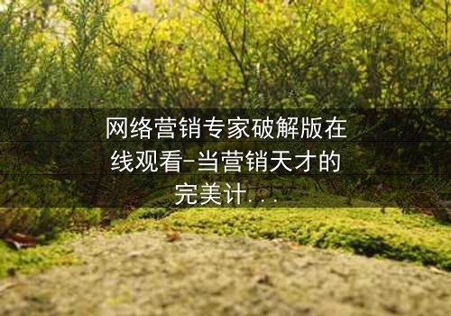 网络营销专家破解版在线观看-当营销天才的完美计划遭遇致命背叛,谁才是幕后黑手?