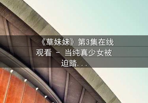 《草妹妹》第3集在线观看 - 当纯真少女被迫踏上复仇之路