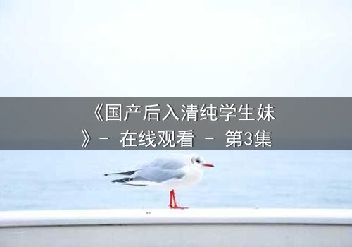 《国产后入清纯学生妹》- 在线观看 - 第3集