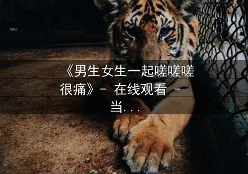 《男生女生一起嗟嗟嗟很痛》- 在线观看 - 当疼痛成为爱情的试炼