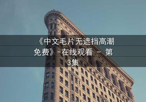 《中文毛片无遮挡高潮免费》-在线观看 - 第3集